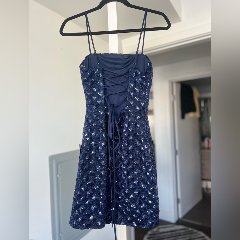 Lulu's NWT Sequins Mini Dress - Picture 6 of 6